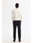 Erkek Siyah Yanı Lastikli Gofreli Chino Pantolon B003037 3