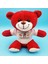 Sevimli Çiftler Tişörtlü Kırmızı Ayı - EMY6412-6036 1