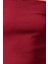 Stil Kadın Carmen Yaka Choker Detaylı Fitted Vücuda Oturan Fitilli Bluz Crop Örme Slim Kalıp 4