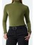 Stil Kadın Yumuşak Kumaşlı Fitted Vücuda Oturan Esnek Bluz Regular Örme Slim Kalıp 2