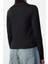 Kadın Standart Bisiklet Yaka Reglan Kol Regular Kalıp Örme Fitted Fermuarlı Biye Fitilli Esnek Bluz 5