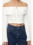 Stil Kadın Fermuar Detaylı Kısa Normal Kalıp Bluz Crop Örme Regular Kalıp Reglan Kol 3