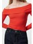 Stil Kadın Kısa Esnek Bluz Crop Örme Slim Kalıp 1