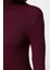 Kadın Moda Şık Regular Balıkçı Yaka Slim Kalıp Örme Yumuşak Kumaşlı Fitted Vücuda Oturan Esnek Bluz 3