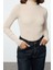 Stil Kadın 2li Paket Fitilli Fitted Vücuda Oturan Kol Esnek Bluz Regular Örme Slim Kalıp 3