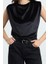 Stil Kadın Vatka ve Büzgü Drape Detaylı Bluz Regular Örme Regular Kalıp Ay Kol 1