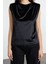 Stil Kadın Vatka ve Büzgü Drape Detaylı Bluz Regular Örme Regular Kalıp Ay Kol 3