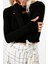 Kadın Crop Kayık Yaka Slim Kalıp Örme Fitilli Fitted Vücuda Oturan Pencere Cut Out Esnek Bluz 3