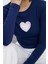 Stil Kadın Baskılı Kısa Fitted Vücuda Oturan Bluz Crop Örme Slim Kalıp 1