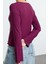 Stil Kadın Vücuda Oturan Düğmeli Kollu Fitilli Esnek Bluz Regular Örme Slim Fit Kalıp 5