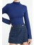 Stil Kadın Fitted Vücuda Oturan Viskoz Yumuşak Kumaşlı Kollu Bluz Regular Örme Slim Kalıp 1