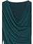 Stil Kadın Büzgü Drape Detaylı Fitted Vücuda Oturan Kollu Esnek Bluz Regular Örme Slim Kalıp 4