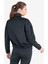 Siyah Kadın Fermuarlı Sweatshirt 23N-2124 5