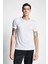 Beyaz Erkek Kısa Kollu T-Shirt 23S-1294-23B 2