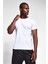 Beyaz Erkek T-Shirt 20S-1221-20N 2