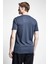Antrasit Erkek Kısa Kollu T-Shirt 23S-1294-23B 3