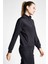 Siyah Kadın Fermuarlı Sweatshirt 24S-2208-24B 2