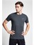 Antrasit Erkek Kısa Kollu T-Shirt 24S-1294-24B 2