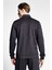 Siyah Erkek Fermuarlı Sweatshirt 24S-1249-24B 2