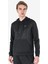 24B-1137-23N Kapsonlu Sweatshırt Erkek Sıyah 24BTES001137-633 1