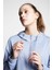 Comfort Fit 23BTBS002118LAVL Lavanta Kadın Fermuarlı Kapüşonlu Sweatshirt 23B-2118 5