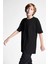Siyah Çocuk Kısa Kollu T-Shirt 24S-3298-24B 1