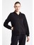 Kadın Fermuarlı Kapüşonlu Sweatshirt 24N-2146 1