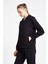 Kadın Fermuarlı Kapüşonlu Sweatshirt 24N-2146 2
