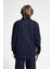 Lacivert Çocuk Fermuarlı Sweatshirt 24S-3249-24B 3