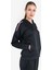 23N-2128 Kadın Fermuarlı Kapşonlu Sweatshirt 23NTBS002128 3