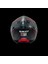 Kask Sway Sw 865 Space Black Red Güneş Gözlüklü 4