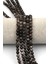 Silver Obsidyen Doğaltaş Dizi 6 mm Küre Kesim 1