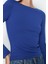 Stil Kadın Pamuklu Esnek Fitted Vücuda Oturan Esnek Bluz Crop Örme Slim Kalıp 2