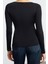 Kadın Moda Şık Crop V Yaka Slim Kalıp Örme Büzgü Drape Detaylı Fitted Vücuda Oturan Kollu Esnek Bluz 5