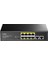 FS1010P 8 Port 10/100MBPS 120W Poe+, 2 Uplink Portlu Vlan Cctv Rack Mount Metal Switch 1