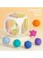 Sai Sai Le Baby Oyunu 0-1 Yaşlı Parmak Fine Rainbow Sai Sai Le Baby Puzzle Elasticity Exploration Box Hole (Yurt Dışından) 3