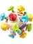 Manhattan Atomik Ball Space Toothpaste Grip Ball Baby Tooth Grinding Soft Glue Boiling Grip Training Toy (Yurt Dışından) 1