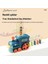 Domino Elektrik Tren Binası Blokları Otomatik Kart Işlenmesi ve Yerleştirme Enlightenment Bulmaca Binası Blokları Oyun Aracı (Yurt Dışından) 4