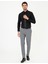 Erkek Siyah Slim Fit Uzun Kollu Basic Gömlek 50247968-VR046 4