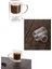 Çift Cidarlı Borosilikat Cam - Kahve - Bitki Çayı Kupası 200 Ml x 4 adet 1837 4