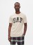 Erkek Bej Everyday Soft Gap Logo T-Shirt 1