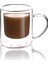 Çift Cidarlı Borosilikat Cam - Kahve - Bitki Çayı Kupası 200 Ml x 2 adet 1837 2