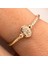 Altın Yüzük - Altın Yüzük - Mini Baget Swarovski Taşlı Minimal Özel Tasarım 14 Ayar Altın Yüzük 2