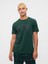 Erkek Koyu Yeşil Everyday Soft Gap Logo T-Shirt 6