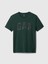 Erkek Koyu Yeşil Everyday Soft Gap Logo T-Shirt 7