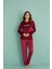13309-5 Kadın Stronger Uzun Kol Kadife Pijama Takım 1