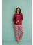 14102-12 Kadın Moonlight Termal Uzun Kollu Pijama Takım 1