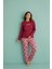 14102-12 Kadın Moonlight Termal Uzun Kollu Pijama Takım 2
