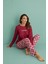14102-12 Kadın Moonlight Termal Uzun Kollu Pijama Takım 4
