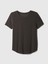Kadın Siyah fit Breathe T-Shirt 2